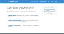 Desktop Screenshot of docs.webfaction.com