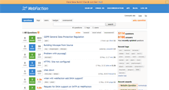 Desktop Screenshot of community.webfaction.com